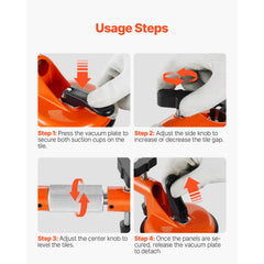 Seamless Seam Setter 5" Suction Cup for Countertop Seam Joining & Leveling