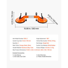 Seamless Seam Setter 5" Suction Cup for Countertop Seam Joining & Leveling