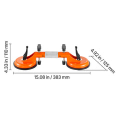 Seamless Seam Setter 5" Suction Cup for Countertop Seam Joining & Leveling