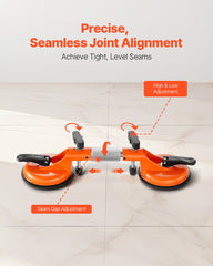 Seamless Seam Setter 5" Suction Cup for Countertop Seam Joining & Leveling