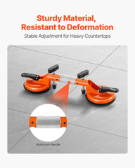 Seamless Seam Setter 5" Suction Cup for Countertop Seam Joining & Leveling