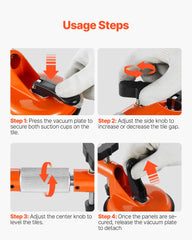Seamless Seam Setter 5" Suction Cup for Countertop Seam Joining & Leveling