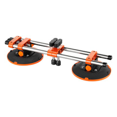 Seamless Seam Setter, 2 Packs, Granite Seam Setter with 6 in Vacuum Suction Cups & Tool Bag, Seam Joiner for Seam Joining & Leveling, Countertop Installation Tool for Tile Stone Marble Slab