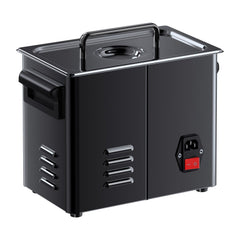 3L Ultrasonic Cleaner, Professional Ultrasonic Cleaner Machine with Knob Control, Stainless Steel Cleaning Machine with Basket and Cleaning Ball, for Watches, Razors, Jewelry, Coins and More
