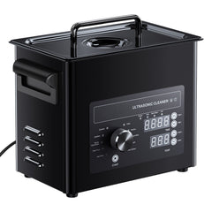 3L Ultrasonic Cleaner, Professional Ultrasonic Cleaner Machine with Knob Control, Stainless Steel Cleaning Machine with Basket and Cleaning Ball, for Watches, Razors, Jewelry, Coins and More