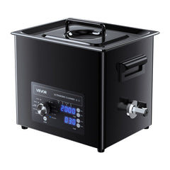 10L Ultrasonic Cleaner, Professional Ultrasonic Cleaner Machine with Knob Control, Stainless Steel Cleaning Machine with Basket and Cleaning Ball, for Watches, Razors, Jewelry, Coins and More