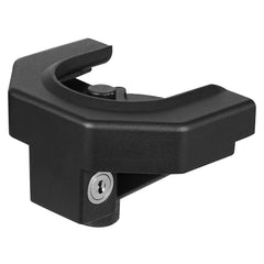 Trailer Hitch Lock Kit, Compatible with 58.7 mm Couplers, Heavy-Duty Anti-Theft Trailer Ball Lock with 3 Keys & Padlock, Prying-Resistant & Impact-Resistant, Fits for RVs, Boats, Trailers