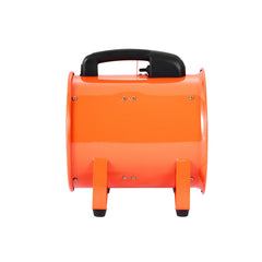Portable Ventilator, 254mm/10inch Heavy Duty Cylinder Fan with 10m Duct Hose, 300W Strong Shop Exhaust Blower 1720CFM, Industrial Utility Blower for Sucking Dust, Smoke, Smoke Home/Workplace