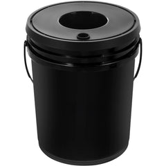 DWC Hydroponics Grow System, Hydroponic Growing System, Deep Water Culture 5-Gallon 4 Buckets, DWC System with Air Pump, Air Stones and Water Level Device for Leafy Vegetables