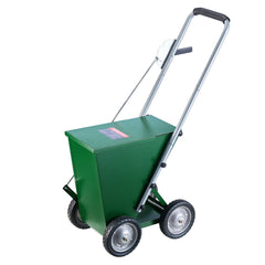 Dry Line Marker 4-Wheel 50 or 100 mm Lines Heavy Duty Steel Chalker 22.7kg