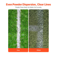 Dry Line Marker 4-Wheel 50 or 100 mm Lines Heavy Duty Steel Chalker 29.5kg