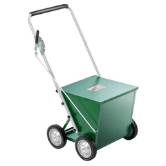 Dry Line Marker 4-Wheel 50 or 100 mm Lines Heavy Duty Steel Chalker 29.5kg