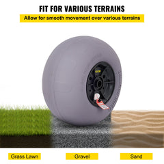 Balloon Beach Wheels Replacement Beach Tires 13" TPU 121 LBS Load Capacity