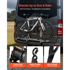 Retractable Ratchet Straps, 50.8 mm x 3 m, Tie Down Straps with S Hooks, 1375 kg Break Strength, 2 Soft Loops, Tie Down Ratcheting for Moving, Trailers, Motorcycles, Kayaks, Car Roof, 2 Pack