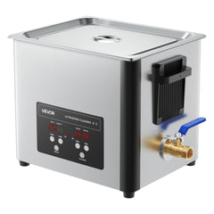 10L Ultrasonic Cleaner, Professional Ultrasonic Cleaner Machine with Cleaning Basket & Digital Display, 180W Stainless Steel 40kHz Cleaning Machine for Watches, Razors, Jewelry, Coins, and More