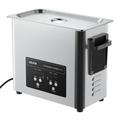 6L Ultrasonic Cleaner, Professional Ultrasonic Cleaner Machine with Cleaning Basket & Digital Display, 120W Stainless Steel 40kHz Cleaning Machine for Watches, Razors, Jewelry, Coins and More