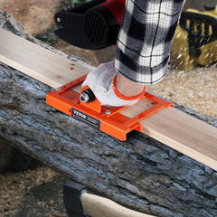 Chainsaw Mill, Vertical Lumber Cutting Guide with 5.1-15.2cm Cutting Width, Cast Iron Portable Timber Chainsaw Attachment, Lightweight Wood Timber Milling Attachment for Builders and Woodworkers