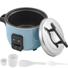 Commercial Rice Cooker, 50-Cup Rice Cooker, 10 Liter Large Rice Cooker and Warmer with Nonstick Inner Pot, Fast Cooking and 24-Hour Keep Warm, with Rice Cup and Paddle, for Restaurant