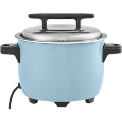 Commercial Rice Cooker, 50-Cup Rice Cooker, 10 Liter Large Rice Cooker and Warmer with Nonstick Inner Pot, Fast Cooking and 24-Hour Keep Warm, with Rice Cup and Paddle, for Restaurant