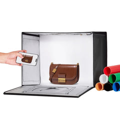 Photo Studio Light Box 3000-5600K Adjustable 3 Color Temperatures,41 x 30 x 30.5cm