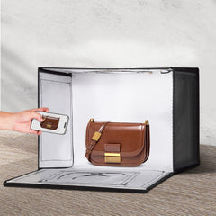 Photo Studio Light Box 3000-5600K Adjustable 3 Color Temperatures,41 x 30 x 30.5cm