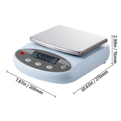 Analytical Balance Lab Scale 2000g x 0.01g 13 Units Conversion Electronic