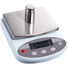 Analytical Balance Lab Scale 2000g x 0.01g 13 Units Conversion Electronic