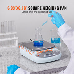 Analytical Balance Lab Scale 2000g x 0.01g 13 Units Conversion Electronic