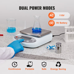 Analytical Balance Lab Scale 2000g x 0.01g 13 Units Conversion Electronic