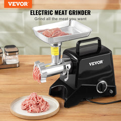 Commercial Electric Meat Grinder 2.27Kg/Min Sausage Stuffer Filler Kitchen