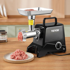 Commercial Electric Meat Grinder 2.27Kg/Min Sausage Stuffer Filler Kitchen