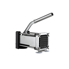 French Fry Cutter, Potato Slicer with 1/2-Inch and 3/8-Inch Stainless Steel Blades, Manual Potato Cutter Chopper with Suction Cups, Great for Potato, French Fries, Cucumber, Vegetables, Carrot