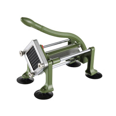 French Fry Cutter, Potato Slicer with 1/2" 3/8" 1/4" Stainless Steel Blades, Manual Potato Cutter Chopper with Suction Cups, Great for Potato, French Fries, Cucumber, Vegetables, Carrot