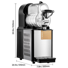 3L Commercial Slushy Machine Margarita Smoothie Frozen Drink Maker