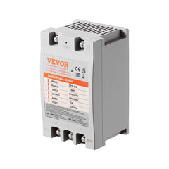 3 Phase Converter - 5HP 15A 220V Single Phase to 3 Phase Converter, Digital Phase Shifter for Residential and Light Commercial Use, 220V Input/Output (One Converter for One Motor Only)