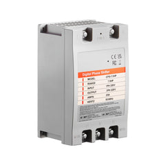 3 Phase Converter- 7.5HP 23A 220V Single Phase to 3 Phase Converter, Digital Phase Shifter for Residential & Light Commercial Use, 220V Input/Output (One DPS Must Be Used on One Motor Only)