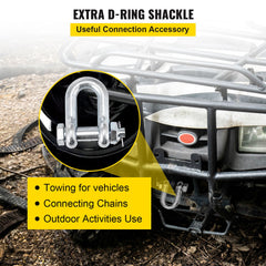 V Bridle Chain, 5/16 in x 2 ft Bridle Tow Chain, Grade 80 V-Bridle Transport Chain, 9260 Lbs Break Strength with TJ Hooks and Crab Hooks, Heavy Duty Pear Link Connector and Chain Shorteners
