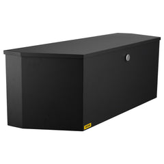 Trailer Tongue Box, Carbon Steel Tongue Box Tool Chest, Heavy Duty Trailer Box Storage with Lock and Keys, Utility Trailer Tongue Tool Box for Pickup Truck Bed, RV Trailer, 91.44cmx30.48 cmx30.4