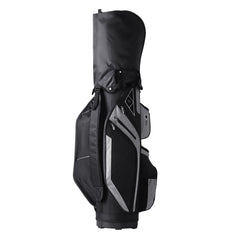 Golf Cart Bag with 14 Way Organizer Divider Top, 13 Pockets Premium Cart Bag, Durable 600D Polyester Fabric Golf Bags with Handles & Dust Cover & Detachable Straps for Men & Women, Black Color-Block