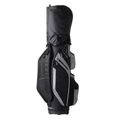 Golf Cart Bag with 14 Way Organizer Divider Top, 13 Pockets Premium Cart Bag, Durable 600D Polyester Fabric Golf Bags with Handles & Dust Cover & Detachable Straps for Men & Women, Black Color-Block