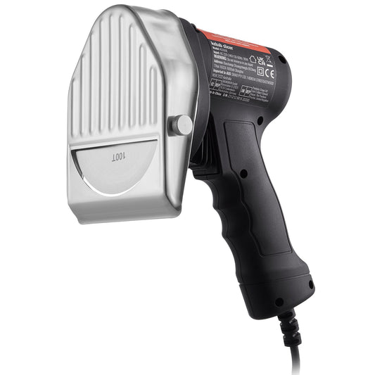 Electric Shawarma Knife, 80W Professional Turkish Kebab Knife, Commercial Stainless Steel Gyro Cutter, Doner Kebab Meat Slicer with 2 Blades, Φ4"/100mm Blade Diameter, 0-8mm Adjustable Thickness