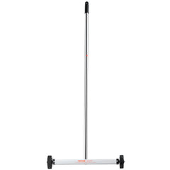 Magnetic Sweeper with Wheels, 17inch Mini Magnetic Sweeper, 10 lbs Capacity, Adjustable Handle, Lightweight Magnetic Pickup Sweeper to Pick Up Nails and Screws, Easy Cleanup of Workshop Garage