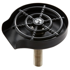 Glass Rinser 10-Hole 360 Rotating Stainless Steel Washer ABS Cup Holder