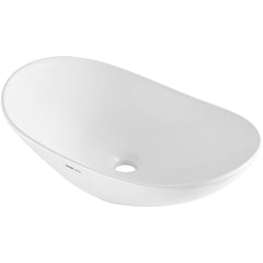 Modern Ceramic Vessel Sink 60x36cm Bathroom Vanity Bowl Countertop