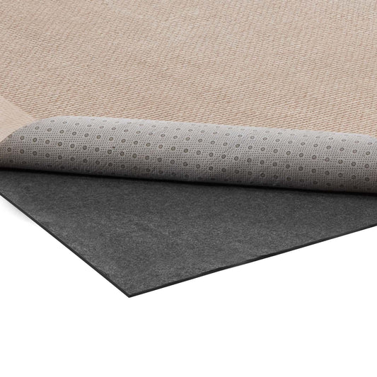 Rug Pad 3.05 x 4.27 m, Non-slip Carpet Area Pad, Rug Mat Padding with Dual Surface Felt Cushion & Rubber Gripper, Hardwood Floor Protection for All Floors, Finishes, Keeps Carpets in Place