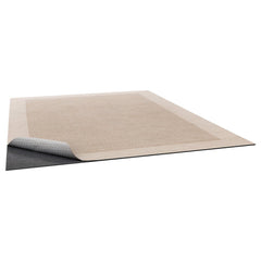 Rug Pad 3.05 x 4.27 m, Non-slip Carpet Area Pad, Rug Mat Padding with Dual Surface Felt Cushion & Rubber Gripper, Hardwood Floor Protection for All Floors, Finishes, Keeps Carpets in Place