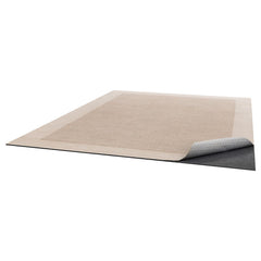 Rug Pad 3.05 x 4.27 m, Non-slip Carpet Area Pad, Rug Mat Padding with Dual Surface Felt Cushion & Rubber Gripper, Hardwood Floor Protection for All Floors, Finishes, Keeps Carpets in Place