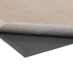 Rug Pad 2.74 x 3.66 m, Non-slip Carpet Area Pad, Rug Mat Padding with Dual Surface Felt Cushion & Rubber Gripper, Hardwood Floor Protection for All Floors, Finishes, Keeps Carpets in Place