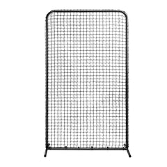 I Screen Baseball for Batting Cage, 7x4 ft Baseball Softball Safety Screen, Body Protector Portable Batting Screen with Carry Bag & Ground Stakes, Heavy Duty Pitching Net for Pitchers Protection