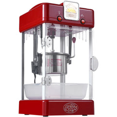 Popcorn Popper Machine Tabletop Popcorn Maker 300W 2.5 Oz Red